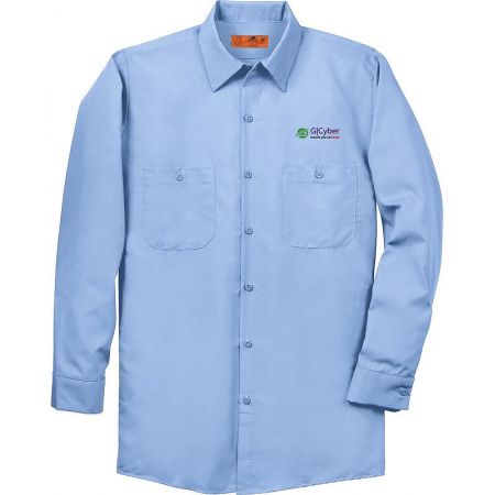 20-SP14, Long 1XL, Light Blue, Left Chest, GCyber.